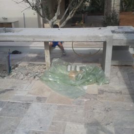 נישה פנימית שמאלית והכנה ללחץ גבוה לטבון
